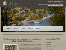 Tablet Screenshot of apartamentoselpatio.com.ar